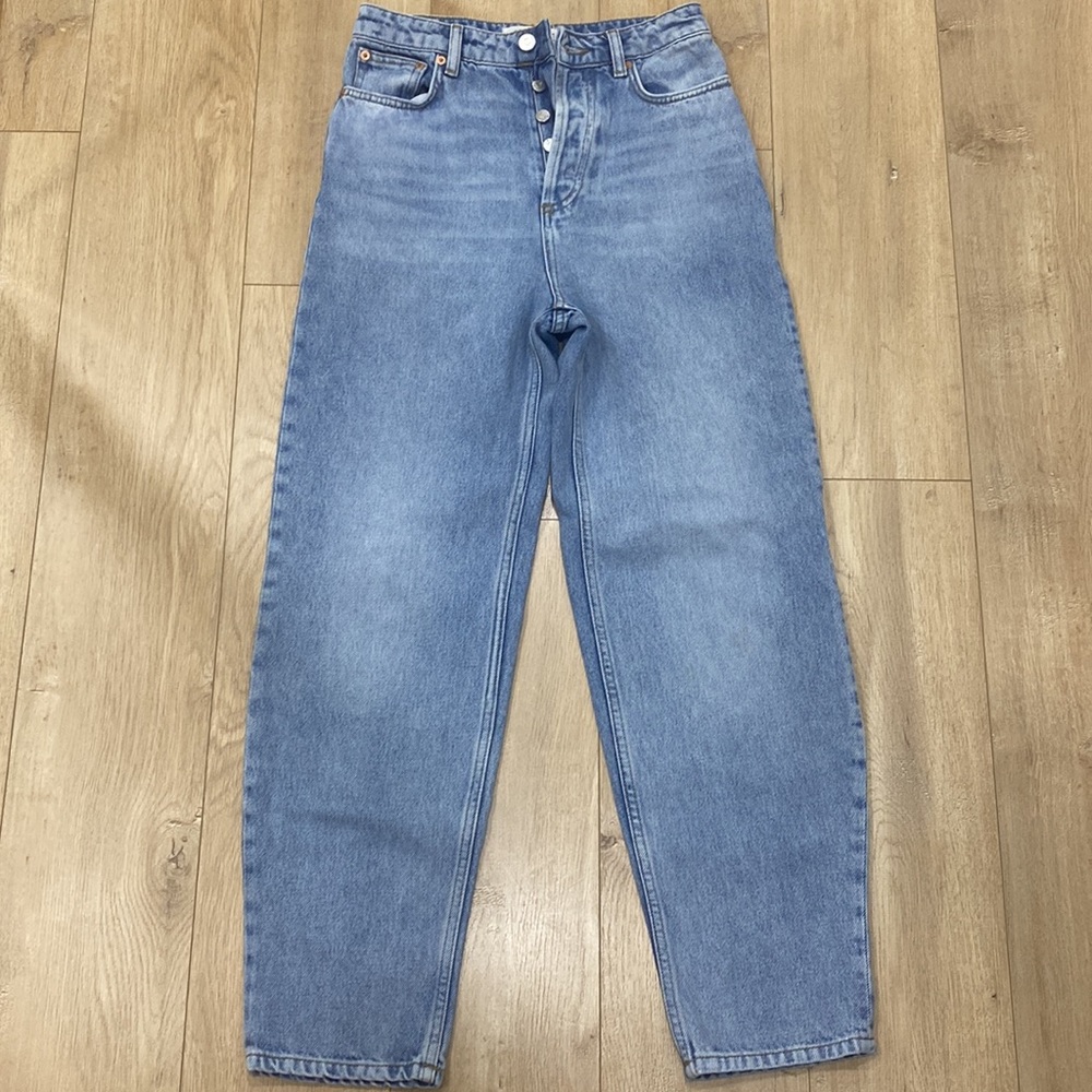 Mango mom~high waisted denim